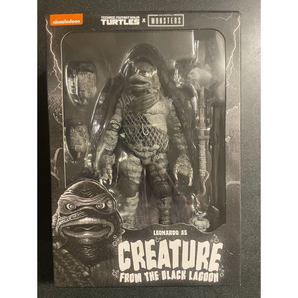 NECA Teenage Mutant Ninja Turtles Leonardo Creature From The Black Lagoon
